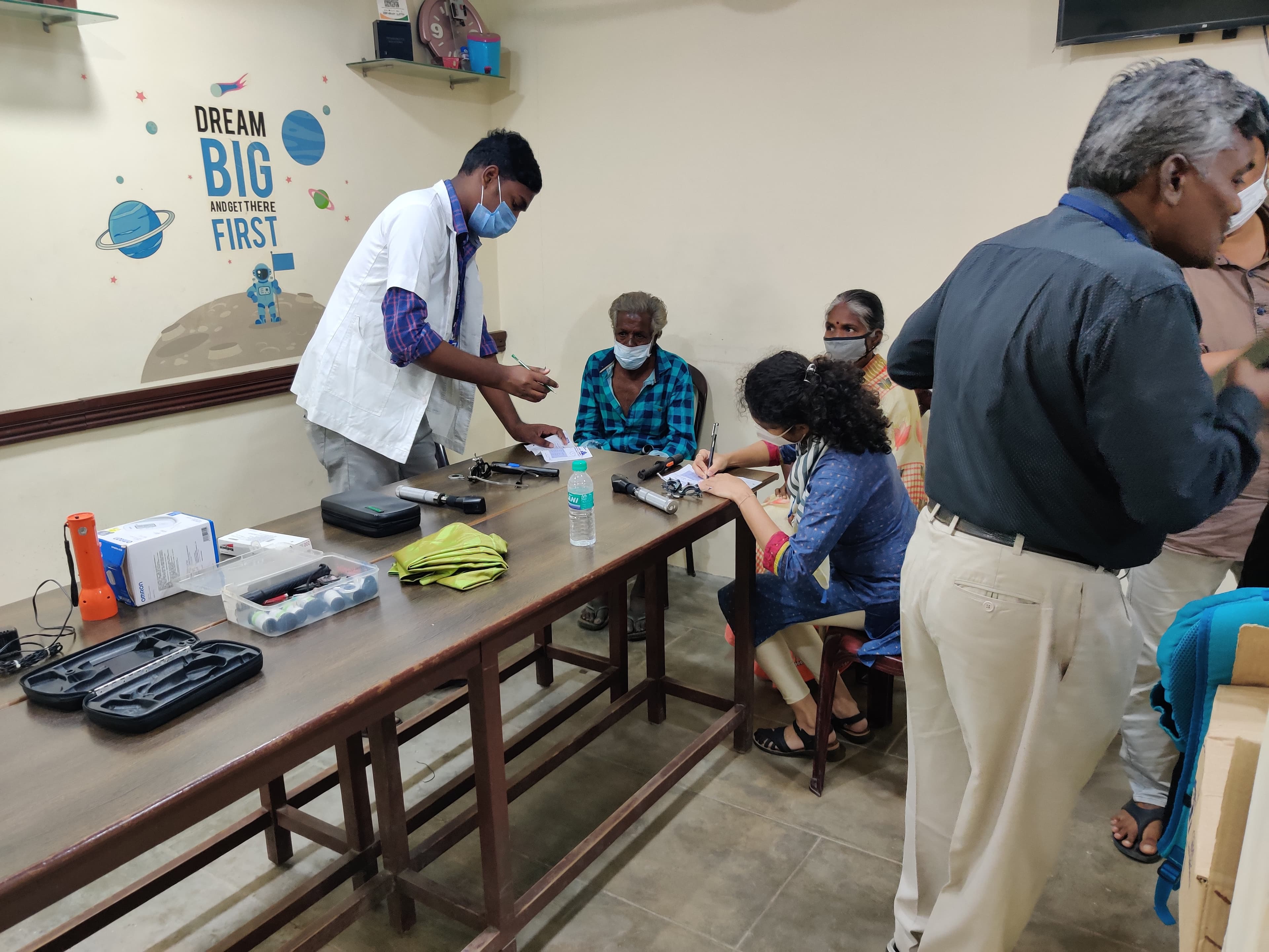 Medical Camp at Rural Village
